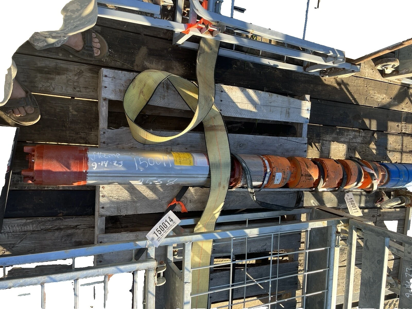 Pozo Profundo de 6 HP y bombas de Pozo