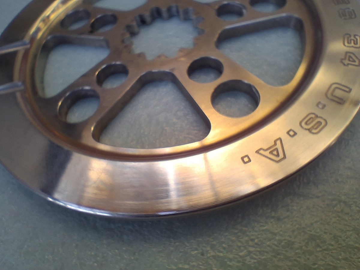White Industries Bash Guard Square Taper ENO Chain Ring 34T | eBay