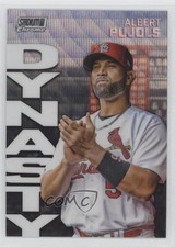 2022 Stadium Club Chrome Dynasty and Destiny Wave Refractor Albert Pujols 0j8k