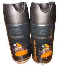 Maxx Deodorant Spray, Body Spray 150 ML WILD SEDUCTION FOR MEN PACK OF 2 