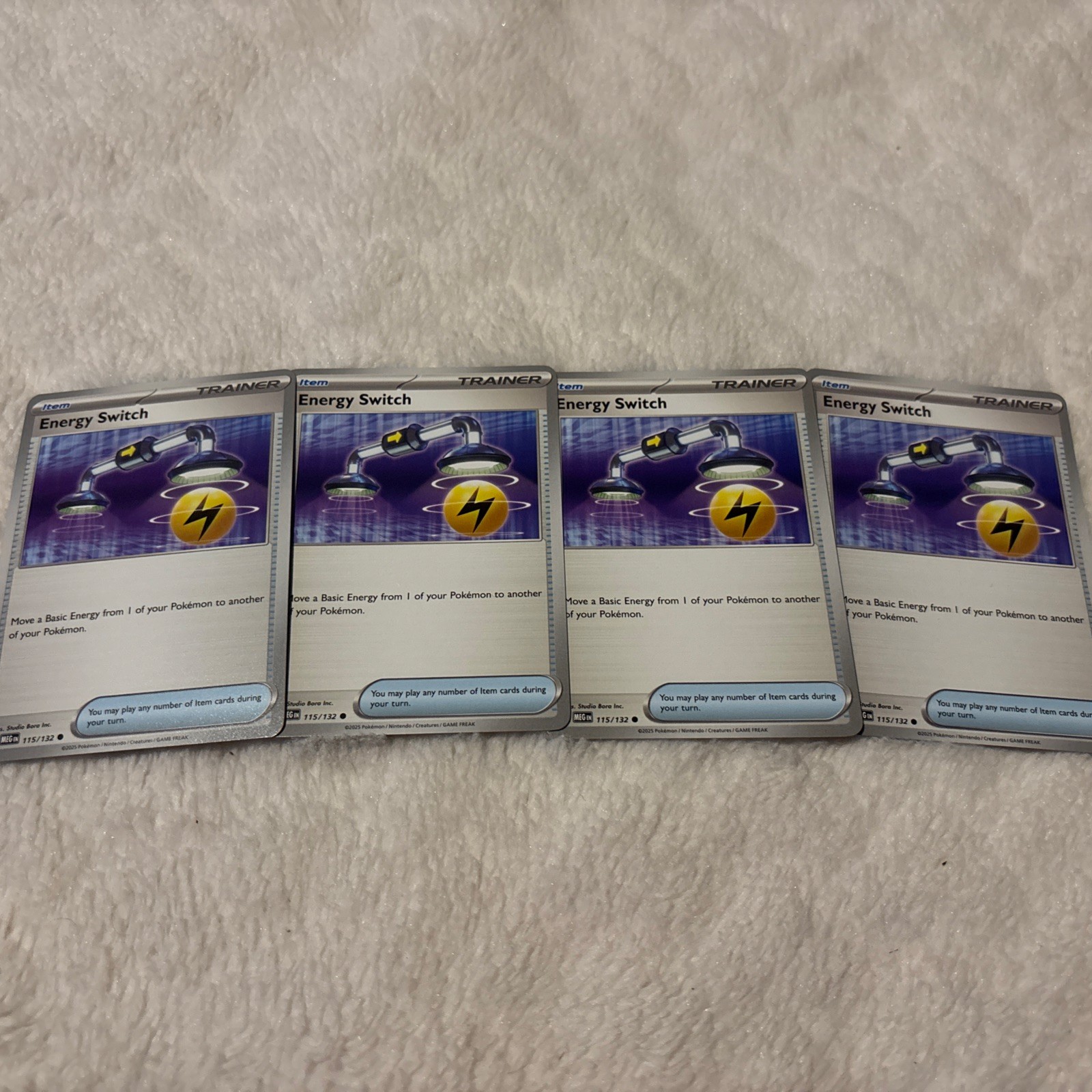 Energy Switch - 115/132 - Mega Evolution - Playset