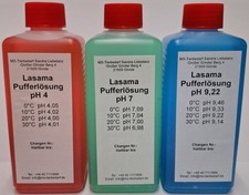 Lasama Pufferlösung / Eichlösung Set je 100...