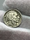 1918 Full Date Full Horn XF High Grade Buffalo Nickel - Better Date US Coin!