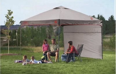 #ad #ad Coleman Instant Canopy with Sunwall 10#x27;x10#x27; Gray $239.99