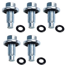 Oil Drain Plug M12x1.75, Drain Oil Plug Replacement 090-175CD 653076, M12 Oil...