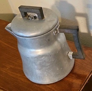 Vtg WEAR-EVER  #3008 Aluminum Percolator Coffee Pot