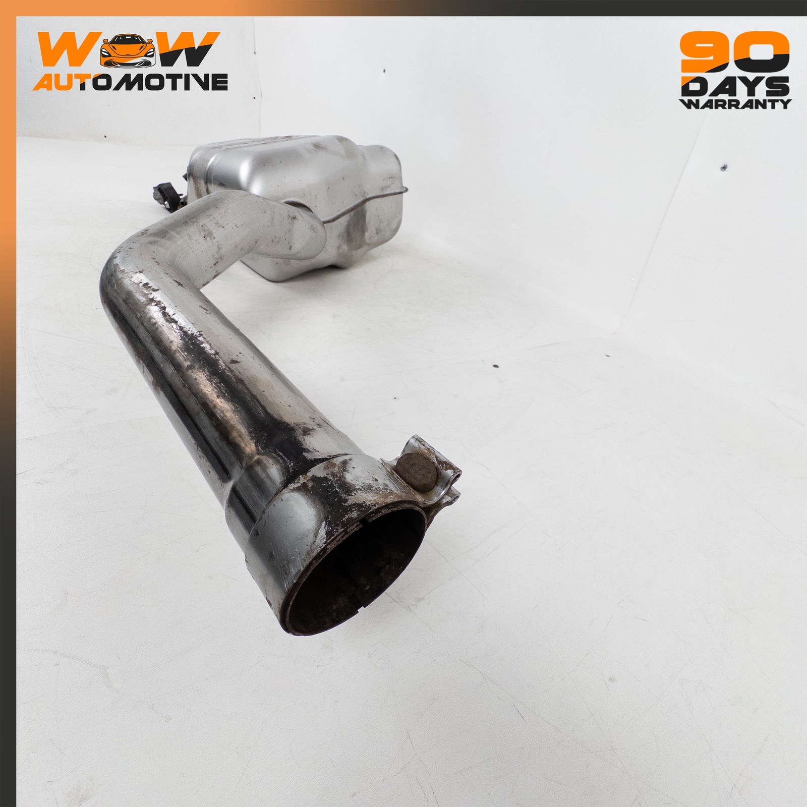 14-19 BENTLEY FLYING SPUR 6.0L W12 REAR RIGHT LOWER EXHAUST MUFFLER OEM