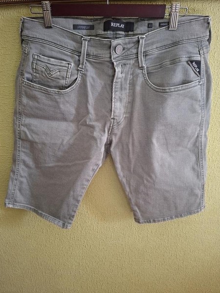 Men Replay Shorts Grey 31 / M