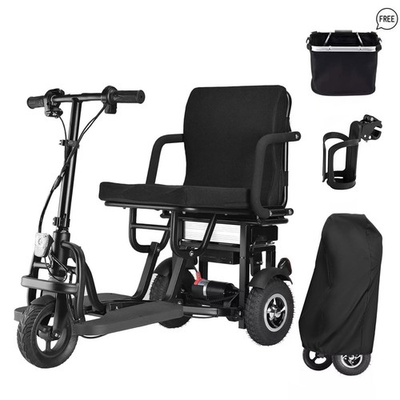 #ad All Terrain Adult Mobility Scooter Adjustable handle height aviation approved $690.00