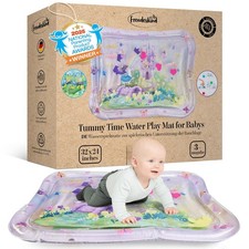 Freudeskind TummyTime Wassermatte XXL by, Baby Wasserspielmatte, 100% Phtalate-