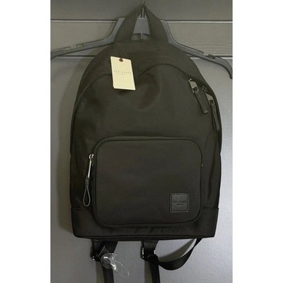 NWT Ted Baker York Backpack in Open Black, $175 MSRP