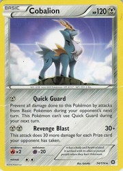 Cobalion 74/114 XY - Steam Siege Rare