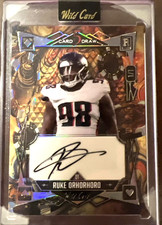 AUTO # 1/1 ROOKIE💥SEALED💥2024 Wild Card 5 Card Draw Ruke Orhorhoro FALCONS SSP