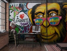 3d Gorilla Graffiti Wall Murals Wallpaper Murals Wall Sticker 3d Gorilla Graffiti Wall Murals Wallpaper Murals Wall Sticker