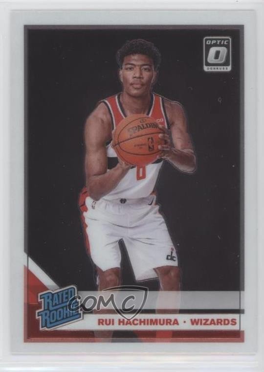 2019-20 Panini Donruss Optic Rated Rookie Rui Hachimura #188 1p1a
