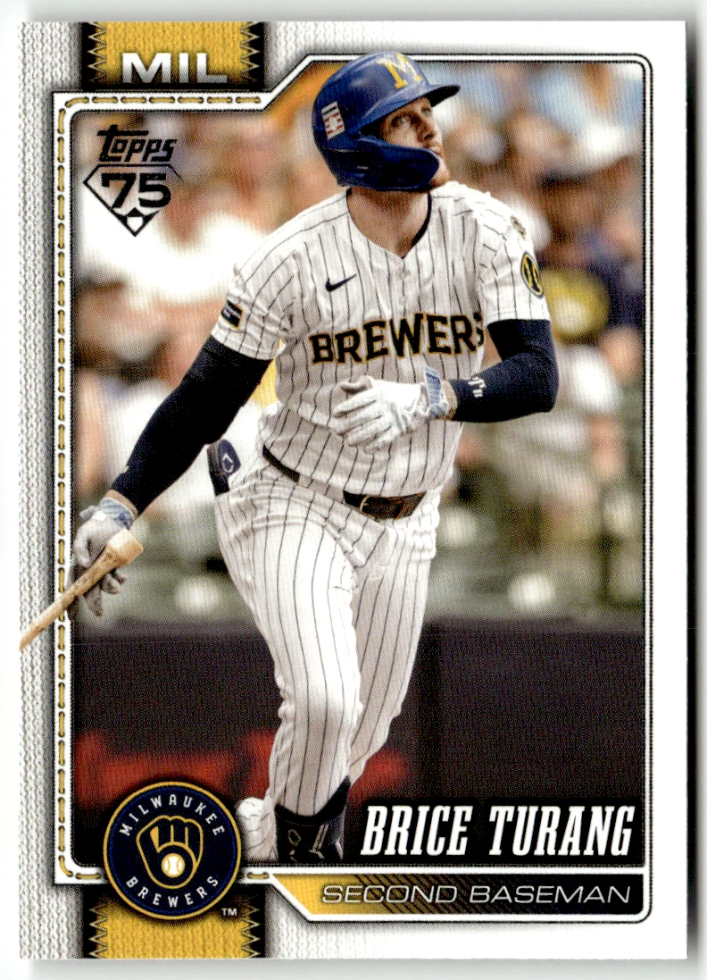 Topps MLB Series One No. 2026 105 Brice Turang