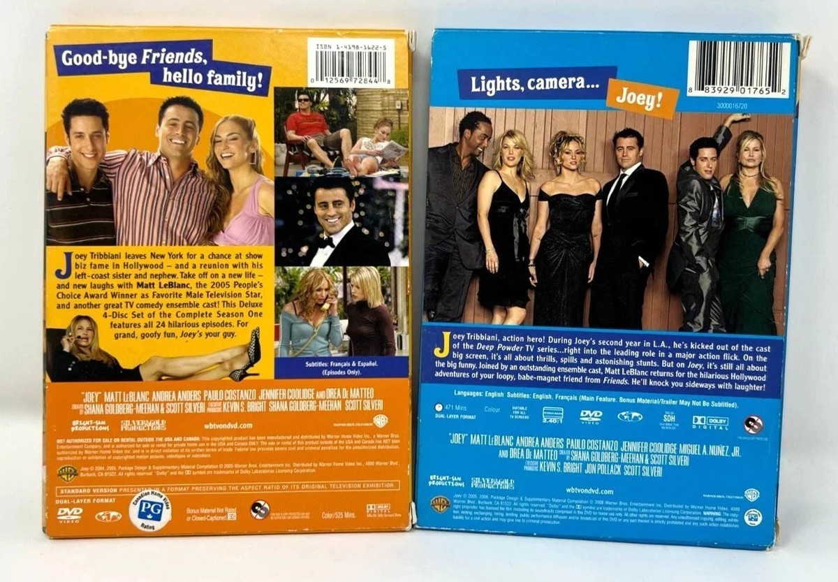 Joey The Complete Series Season 1 and 2 (DVD Region 1) Box Sets