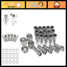 12-20 Open Ended Wheel Lug Nuts With Center Washer 1316 Hex 2.01 Length - 12-20 Open Ended Wheel Lug Nuts With Center Washer 1316 Hex 2.01 Length -