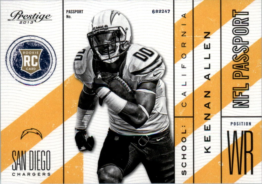 2013 Prestige NFL Passport #7 Keenan Allen - FB