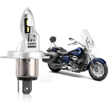 LED Motorcycle Headlight Bulb 10000LM Bulbs Super Bright 12V 6000K Plug and Play