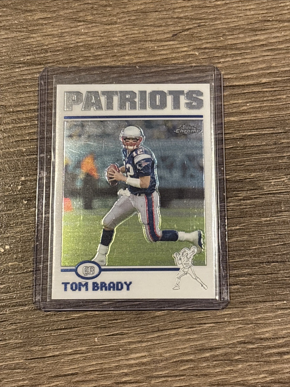 2004 Topps Chrome Football - TOM BRADY #125 - New England Patriots