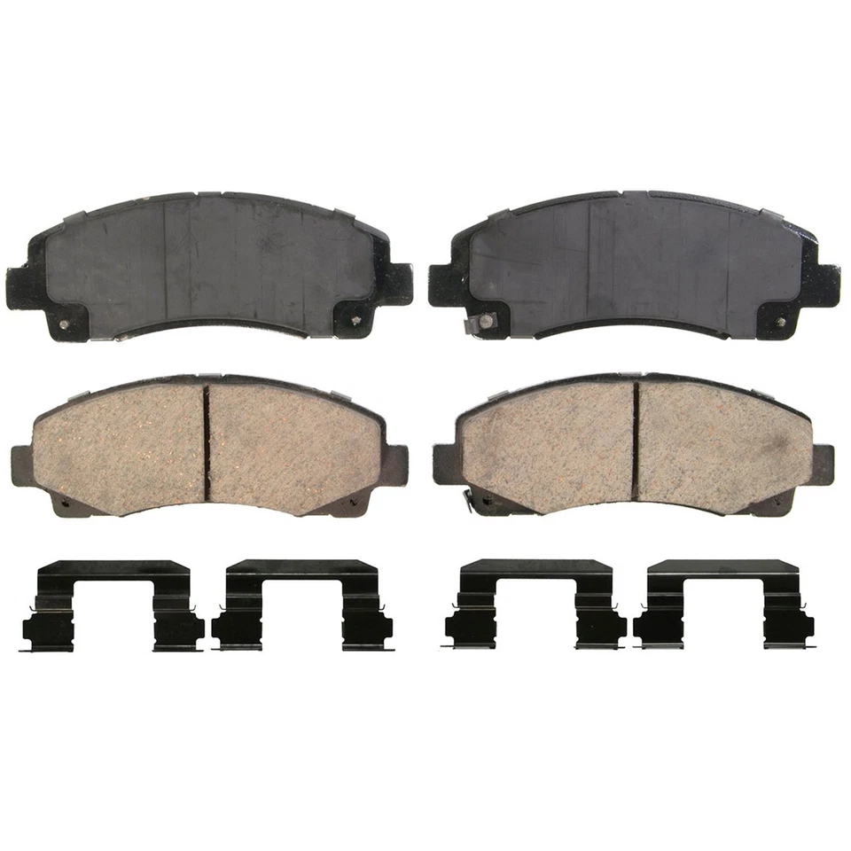 Juego de pastillas de freno de disco delanteras traseras para Honda Ridgeline 2006-2011 Foto 2 de 4