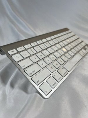 Apple Wireless Bluetooth Keyboard A1314 Mac Aluminum Tested