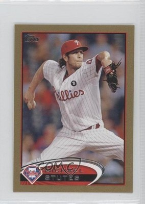 2012 Topps Mini Gold 28/61 Michael Stutes #259 0f8