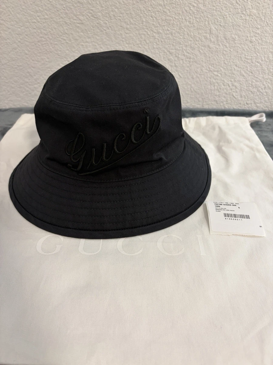GUCCI ブラック バケットハット　ジャンボGG サイズS Gucci Black Size S Hats for Men for sale | eBay