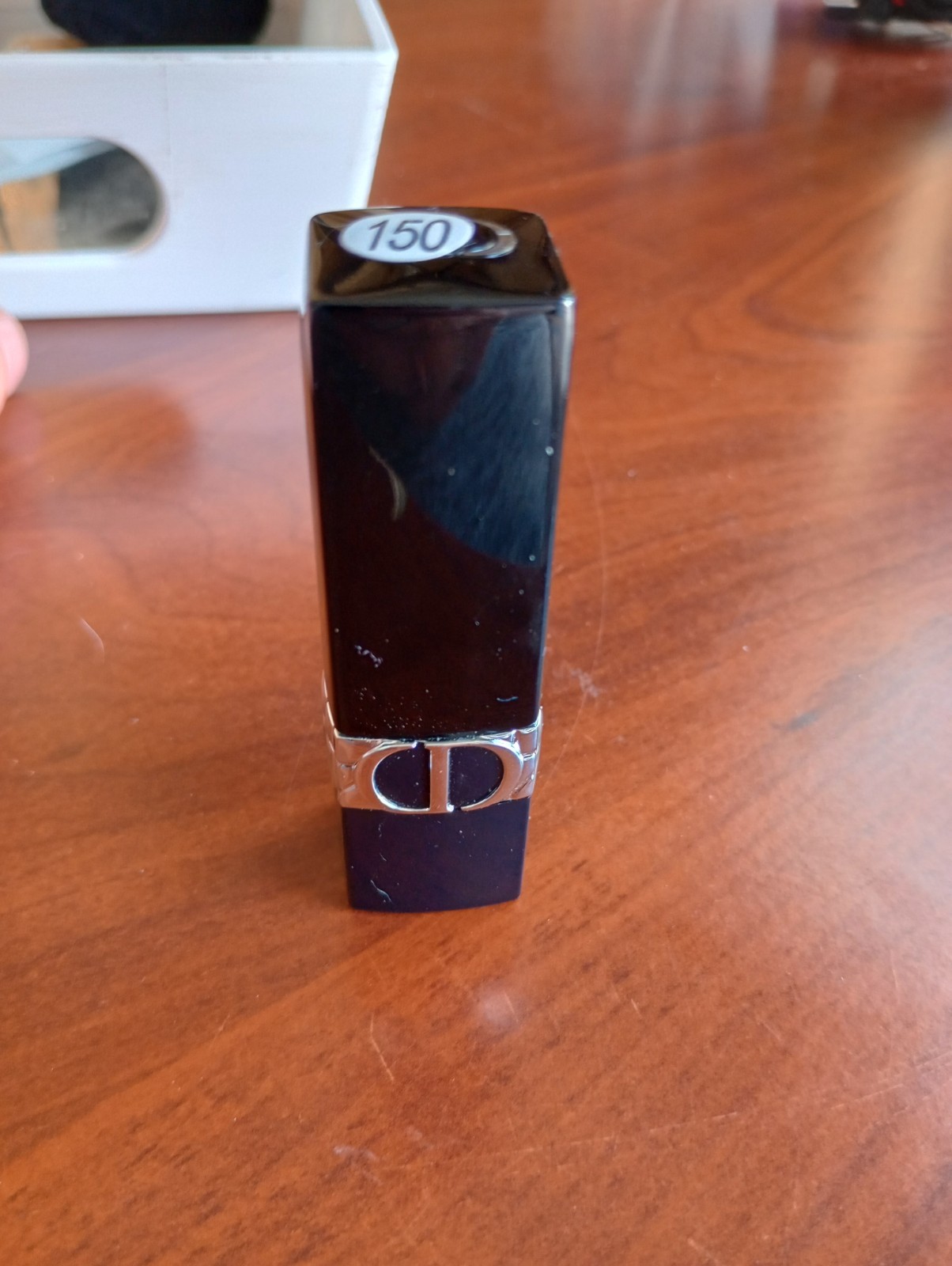 Dior Rouge Dior Velvet Lipstick in 100 Nude Look 0.12oz-image