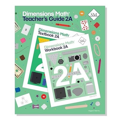 Dimensions Math Teachers Guide - GOOD