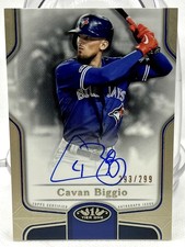 2020 Topps Tier One Break Out Auto 293/ 299 Cavan Biggio Rookie Autograph