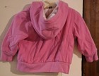 Faded glory Girls Pink Jacket 12M Full Zip Hooded Pockets Long Sleeve — photo 6