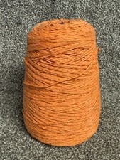 Peach weaving yarn spool no details sewing crochet knitting crafting - 1374