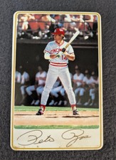 1985 Armstrong 3x5 Ceramic Autograph Series - PETE ROSE - Auto #/1000