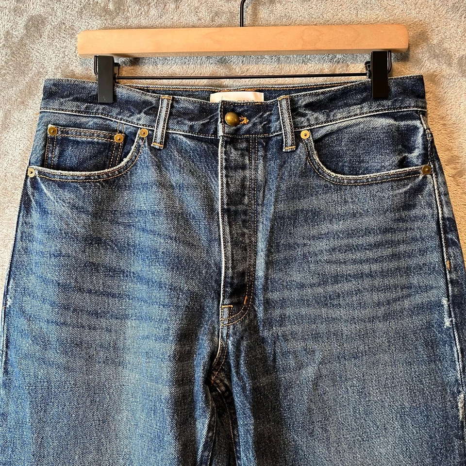 Alexa Chung for Madewell High-Rise Straight Jean in Allendale Wash Size 28 New - Image 3 of 4