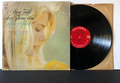 Percy Faith LOVE THEME FROM ROMEO AND JULIET Original 1969 Columbia Stereo VG/VG