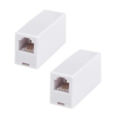 RJ11 telephone line coupler connector