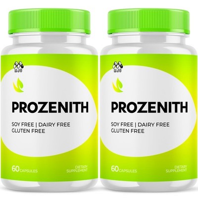 2 Pack Prozenith Capsules Official Prozenith Pink Salt Supplement with All Na...