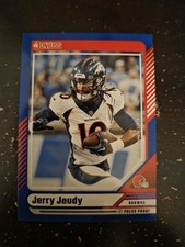 2024 Panini Donruss Jerry Jeudy #3 Blue Press Proof (28)