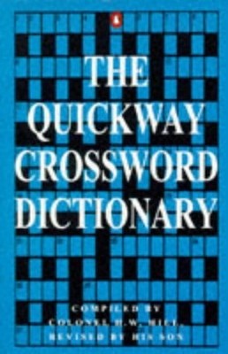 Quickway Crosswords Dictionary - paperback Penguin UK