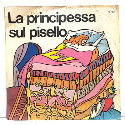 Theater für Jungen - Die Prinzessin auf der Erbse; Vinyl 45RPM 7'' unbespielt