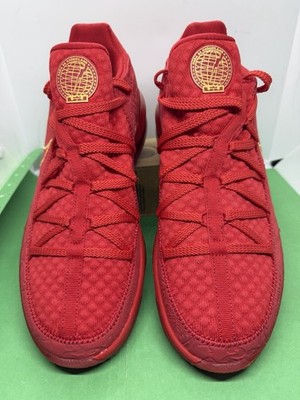 2020 NIKE LEBRON XVII 17 LOW PH PHILIPPINES TITAN RED GOLD CHINA CD5008-600 10.5