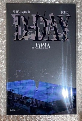 SUGA Agust D TOUR D-DAY in JAPAN Limitierte Premium Edition Fotobuch Poster 2BD
