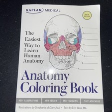 Anatomy Coloring Book by Stephanie McCann and...