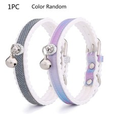 Cute Gradient Hamster Bell Collar for Small Pet Ferrets Chinchillas