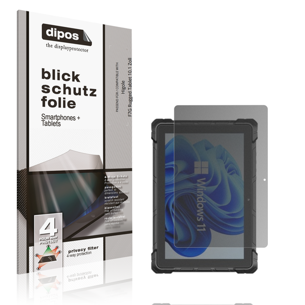 Blickschutzfolie FüR Higole F7G Rugged Tablet 10.1 Zoll Matt Schutzfolie Folie-image
