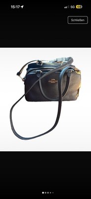 Coach Mini Lillie Carryall Dunkelblau 