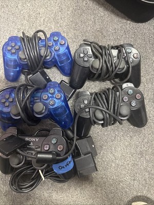 Set of 5 Sony PlayStation 2 Dualshock 4 Controllers