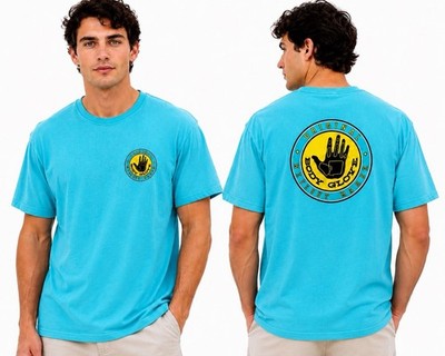 Body Glove Original Wetsuit Maker Men s Graphic T Shirt XXL Aqua Blue Surf Beach